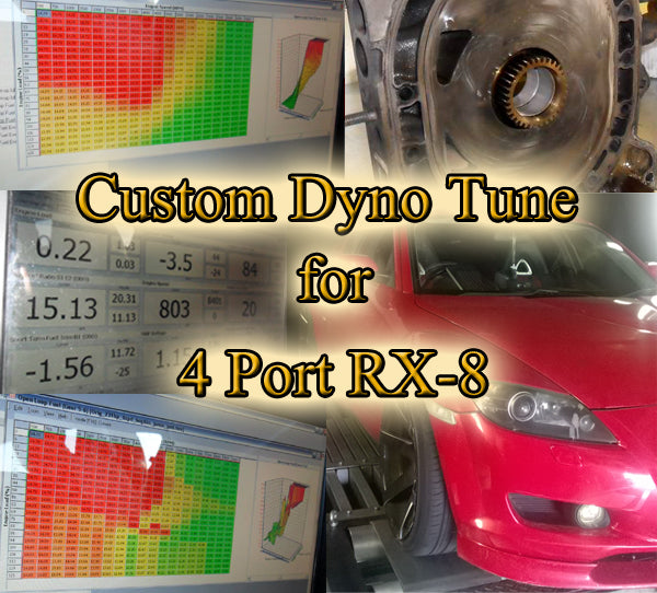 Factory ECU mapping for RX-8 (4port, AT) - Custom Dyno Tune